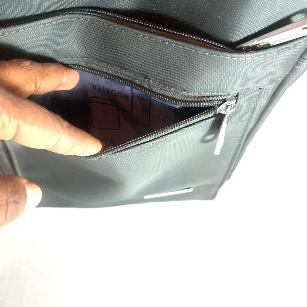 Nuoxiya Men Nylon Shoulder/Crossbody/Travel Bag Waterproof Casual Everyday